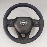Microfiber Leather Car Steering Wheel Cover For Toyota RAV4 AX50 Corolla G12 Axio Altis Camry Xv70 Avalon Steering Case